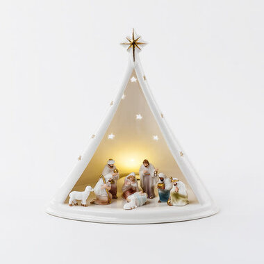 One Hundred 80 Degrees Big Top Nativity w/LED Lights     FR0007