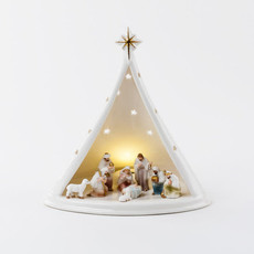 One Hundred 80 Degrees Big Top Nativity w/LED Lights     FR0007