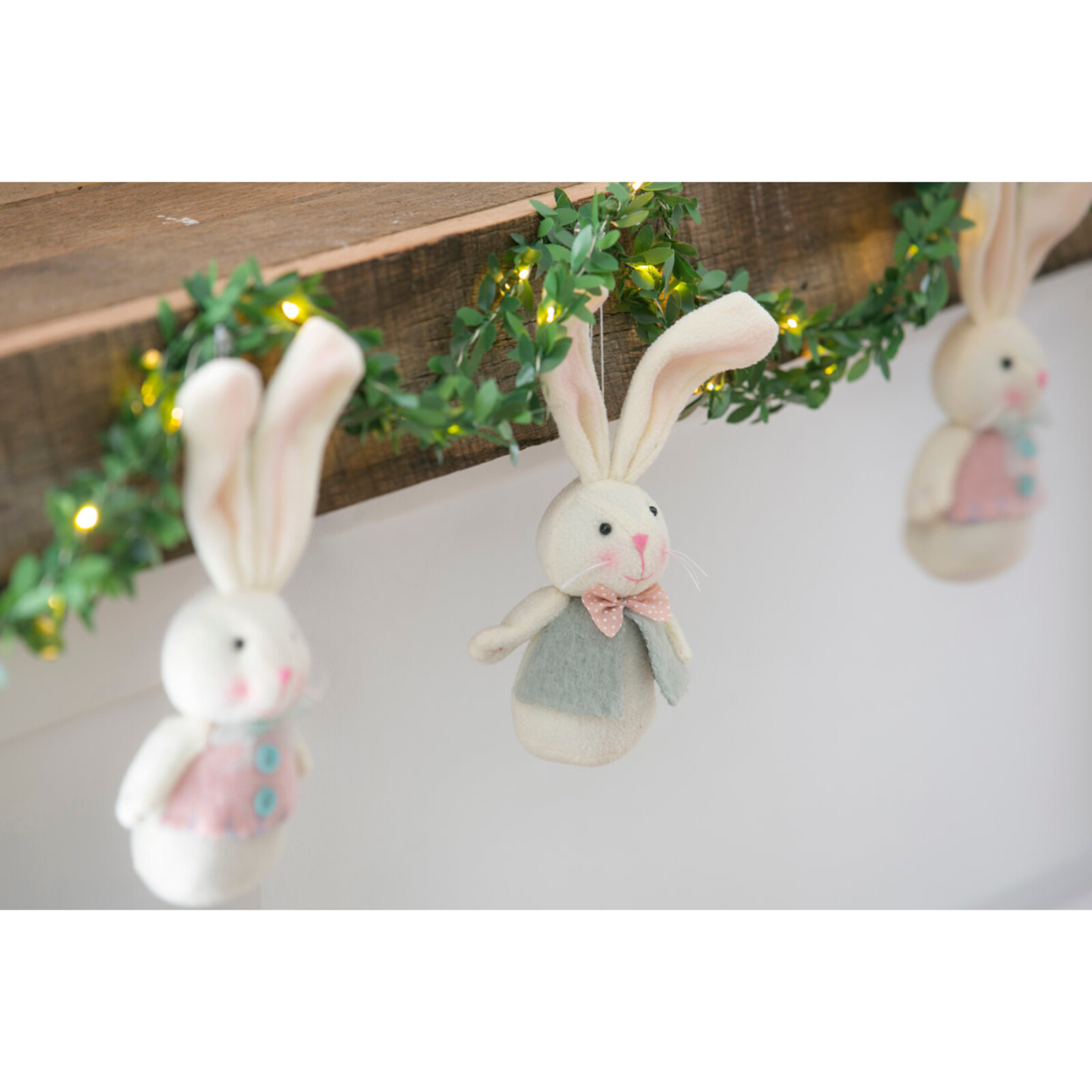 Evergreen Enterprises Bunny Ornament  Fabric loading=