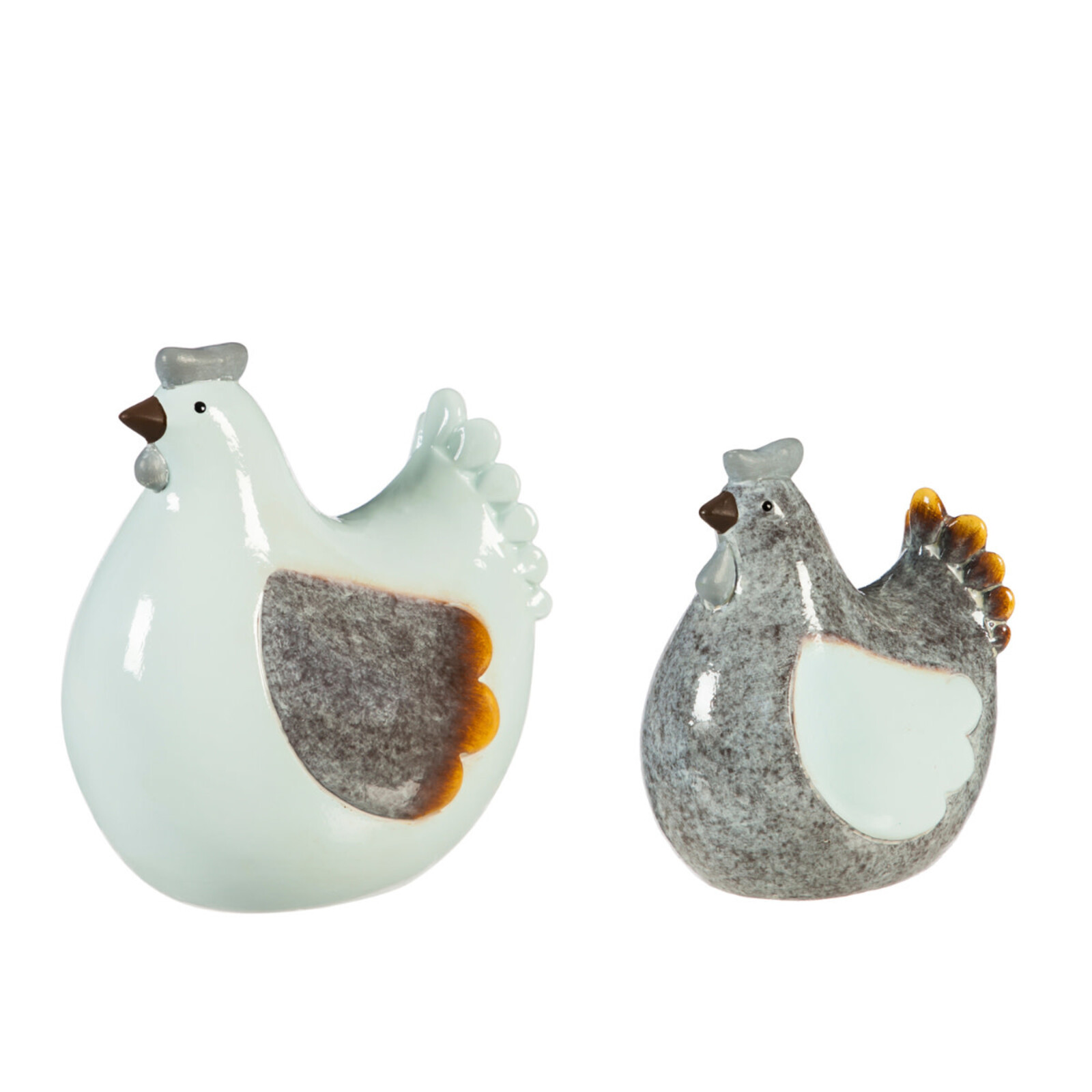 Evergreen Enterprises Ceramic Chicken Tabletop Decoration loading=