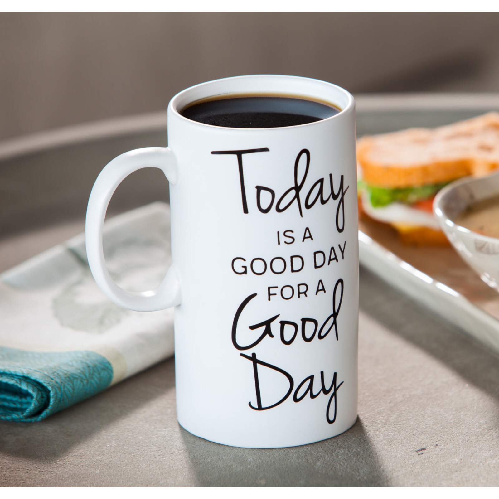 Evergreen Enterprises Ceramic Cup 20 oz Today is a Good Day 3TCT001 loading=