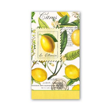 Michel Design Works Lemon Basil Hostess Napkins    NAPH8  (807008)