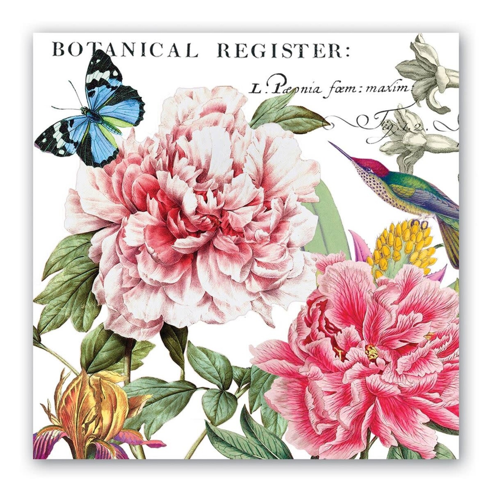 Michel Design Works Peony Luncheon Napkins      NAPL227 loading=