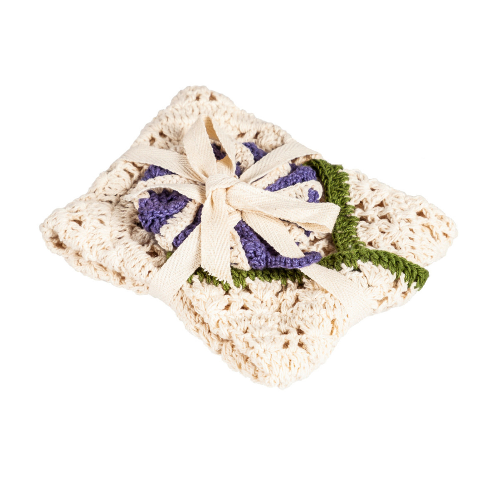 Evergreen Enterprises Cotton Dish Cloth and Scrubber     4DTS010 loading=