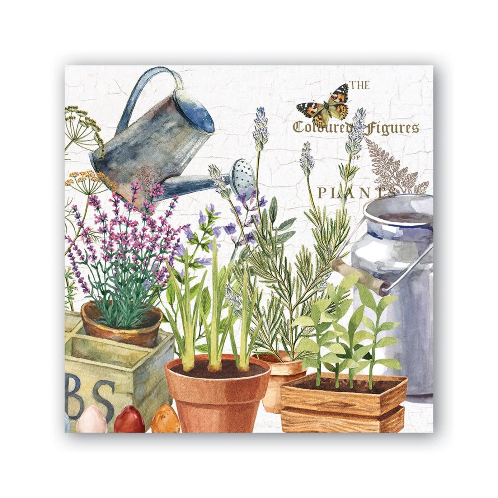 Michel Design Works Country Life Luncheon Napkins     NAPL334 loading=