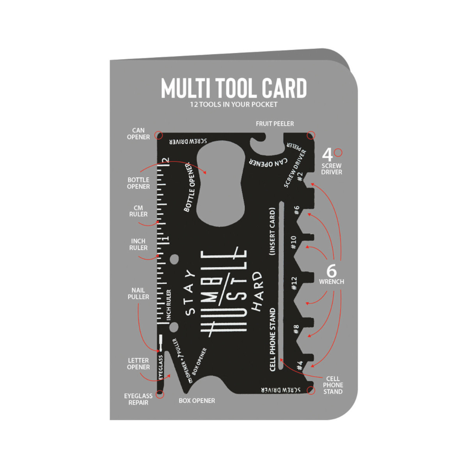 Evergreen Enterprises Multifunctional Tool Card      7TA026 loading=
