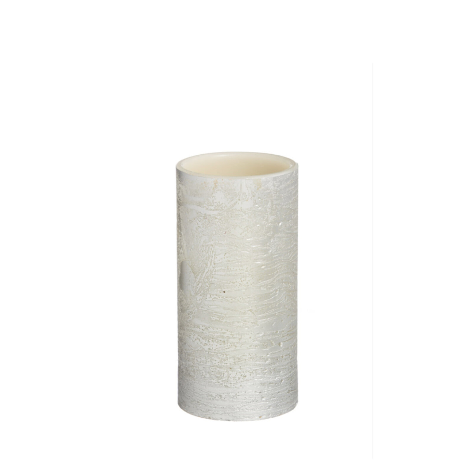 Evergreen Enterprises Silver Wax Pillar Candle/3 Set loading=