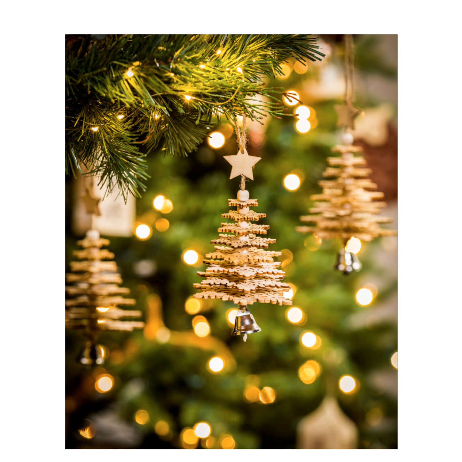 Evergreen Enterprises Wood Christmas Tree 3D Ornament    3OTW053 loading=
