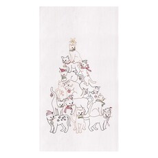C & F Enterprise Cat Christmas Tree Towel      86171211
