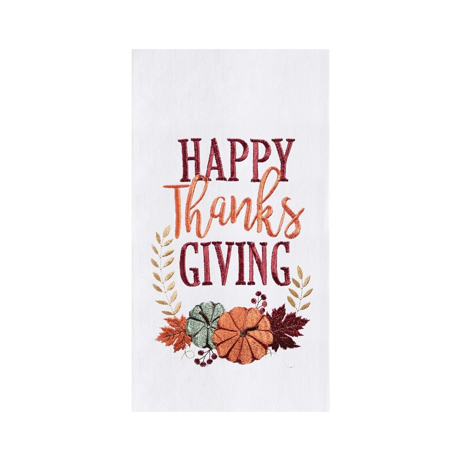 C & F Enterprise Happy Thanksgiving Pumpkin Towel     C86171640 loading=