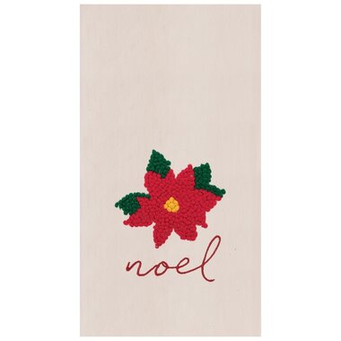 C & F Enterprise Noel Poinsettia Towel   86171389