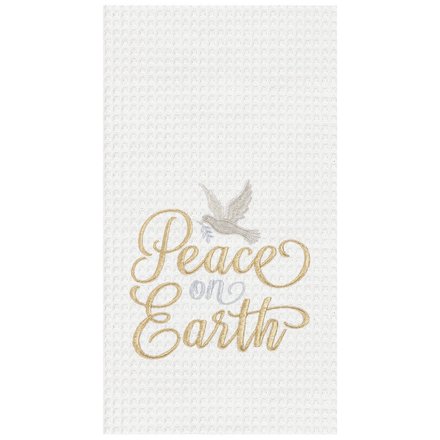 C & F Enterprise Peace On Earth Towel        86100684