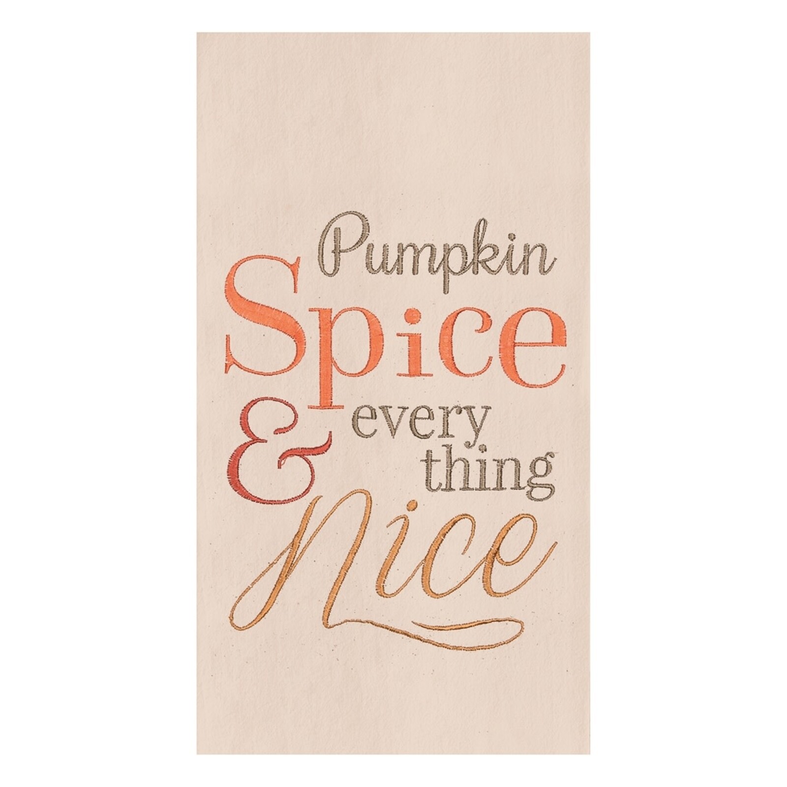 C & F Enterprise Pumpkin Spice Towel             86171241 loading=