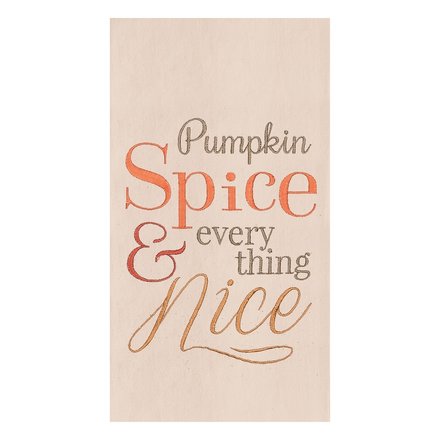 C & F Enterprise Pumpkin Spice Towel             86171241