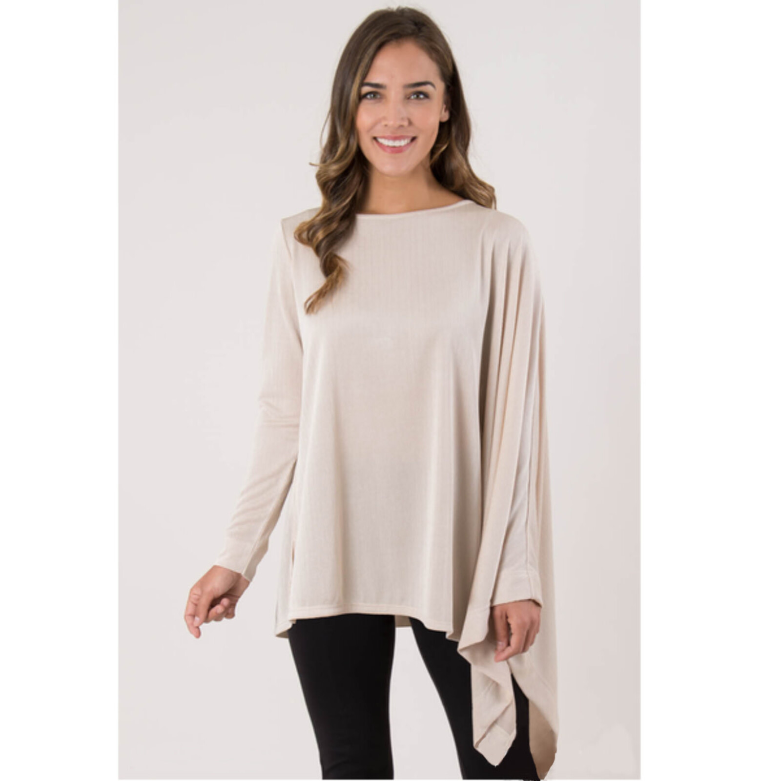 Simply Noelle Cape Sleeve Top - S/M     TOP8001SM loading=