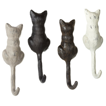 Ganz Cat Tail Wall Hook   159398