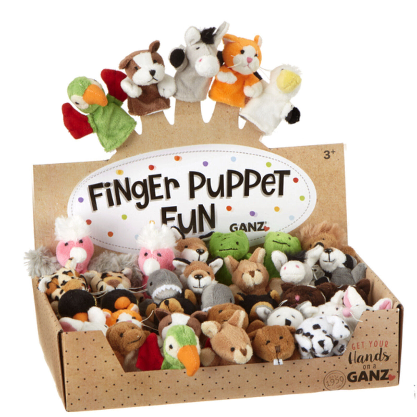 Ganz Assorted Fun Finger Puppets loading=