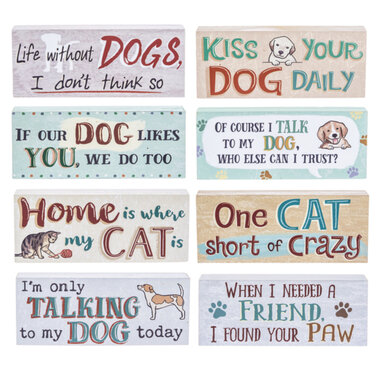 Ganz Pets Shelfsitter Signs   ER62044