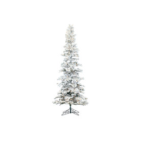 Allstate Floral & Craft INC. 9' Slim Snow Christmas Tree