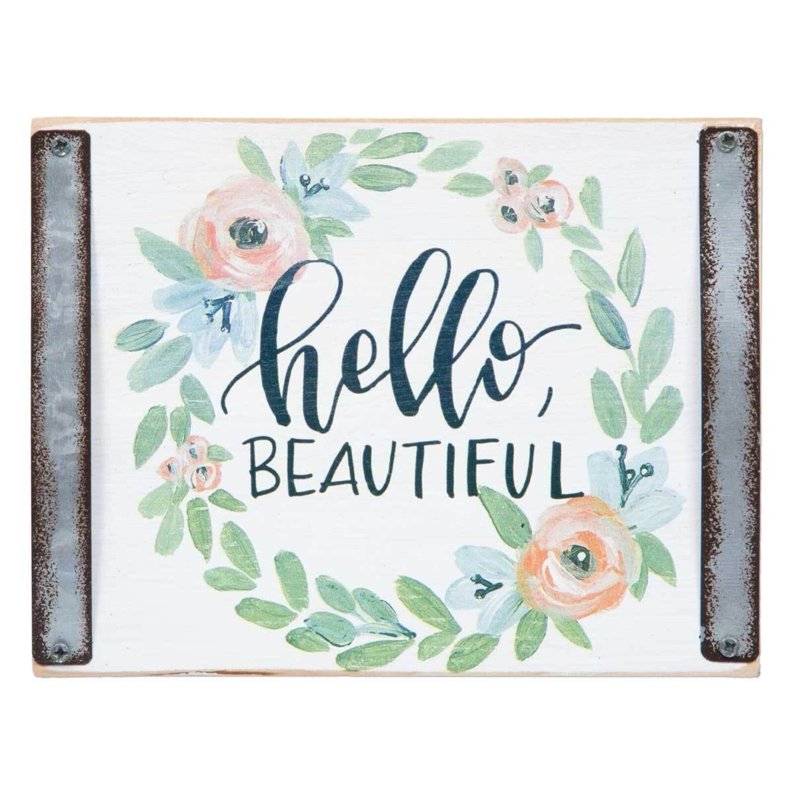 Brownlow Gifts Hello Beautiful Block Sign loading=