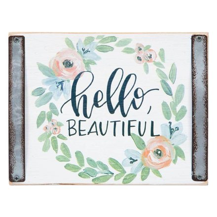 Brownlow Gifts Hello Beautiful Block Sign