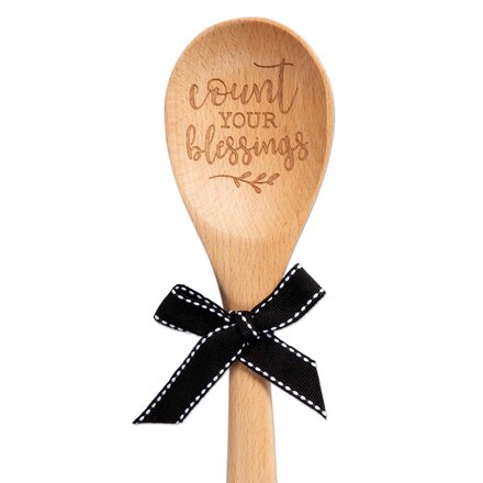 Brownlow Gifts Red and Black Sentiment Spoon