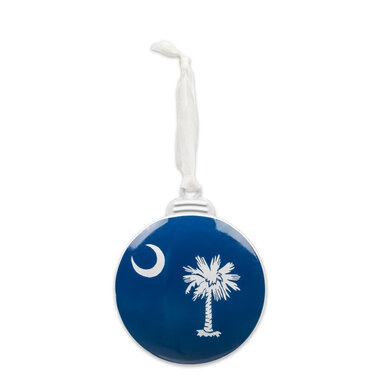 Brownlow Gifts South Carolina Flag Personalizable Ornament   74881