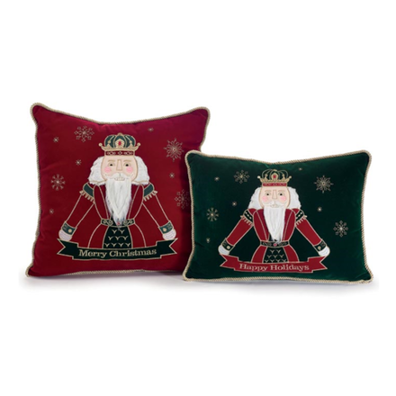 Burton + Burton Velvet Nutcracker Pillow    9739884