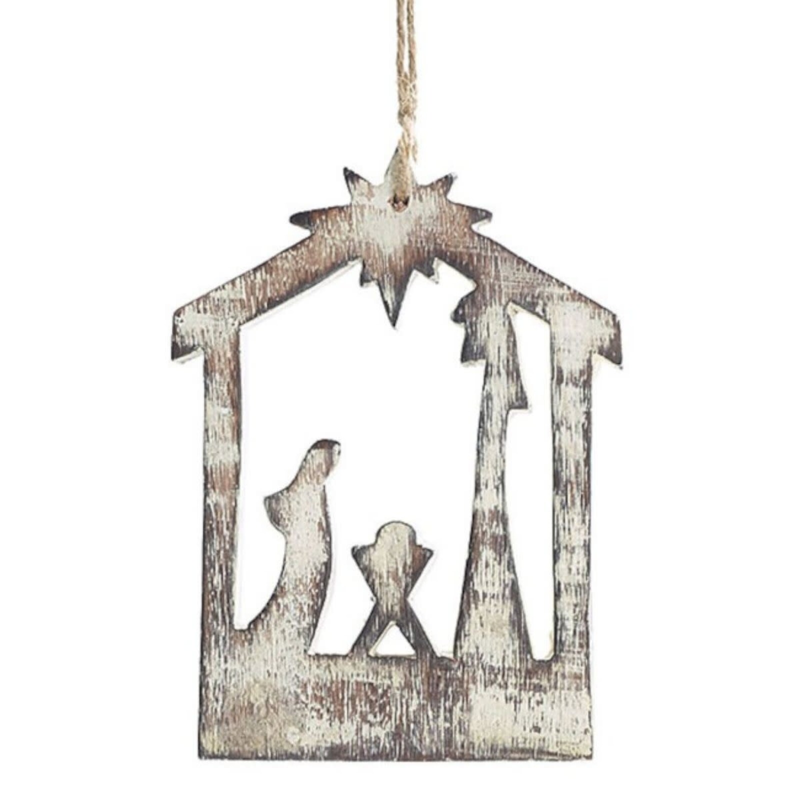 Burton + Burton Ornament/Wood Nativity       9728129 loading=