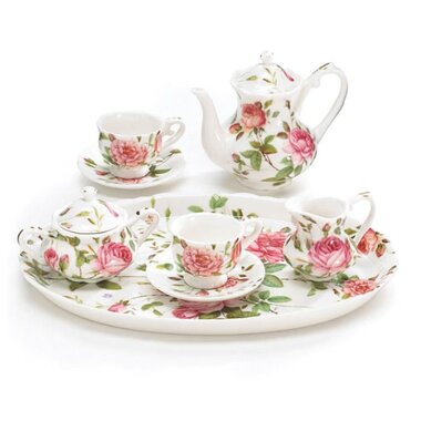 Burton + Burton SADDLEBROOKE MINI PORCELAIN TEA SET  9711956