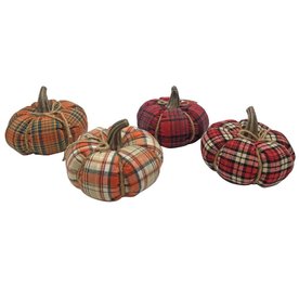 DEI Dennis East International PlaidPumpkin LG 8