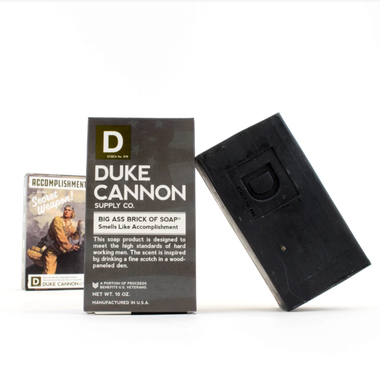 Duke Cannon Limited Edition WWII Big Ass Brick of Soap Accomplishment  03BLACK1