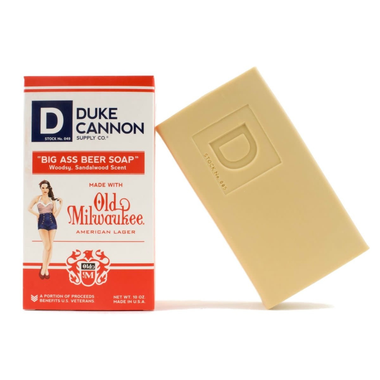 Duke Cannon BIG ASS SOAP-BEER SOAP loading=