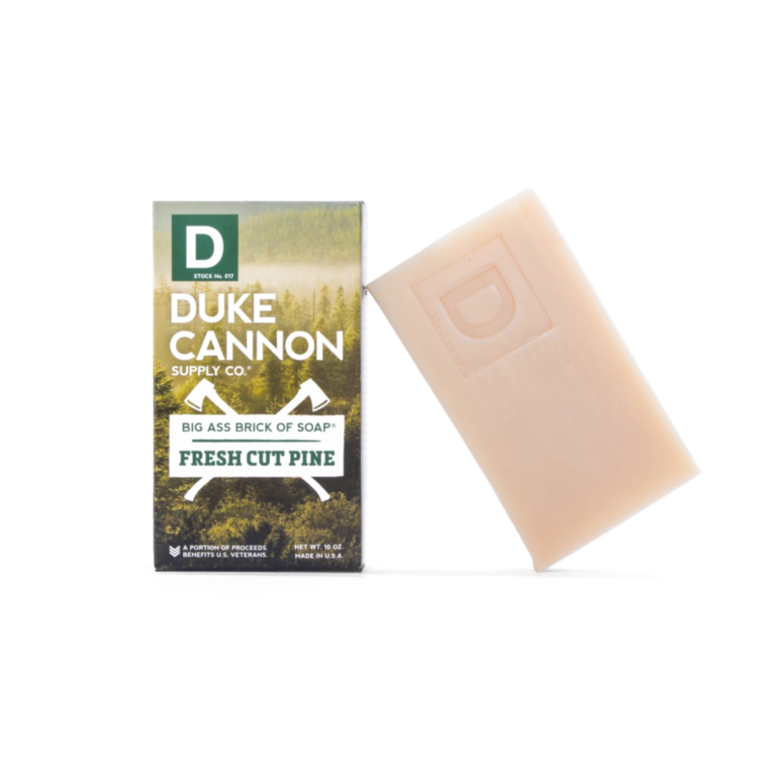 Duke Cannon Big Ass Soap - FreshCutPine loading=