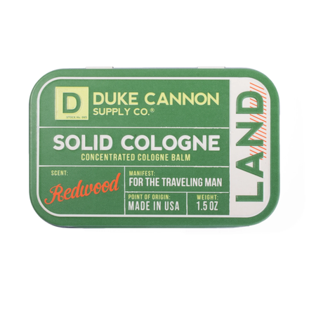 Duke Cannon Solid Cologne Land