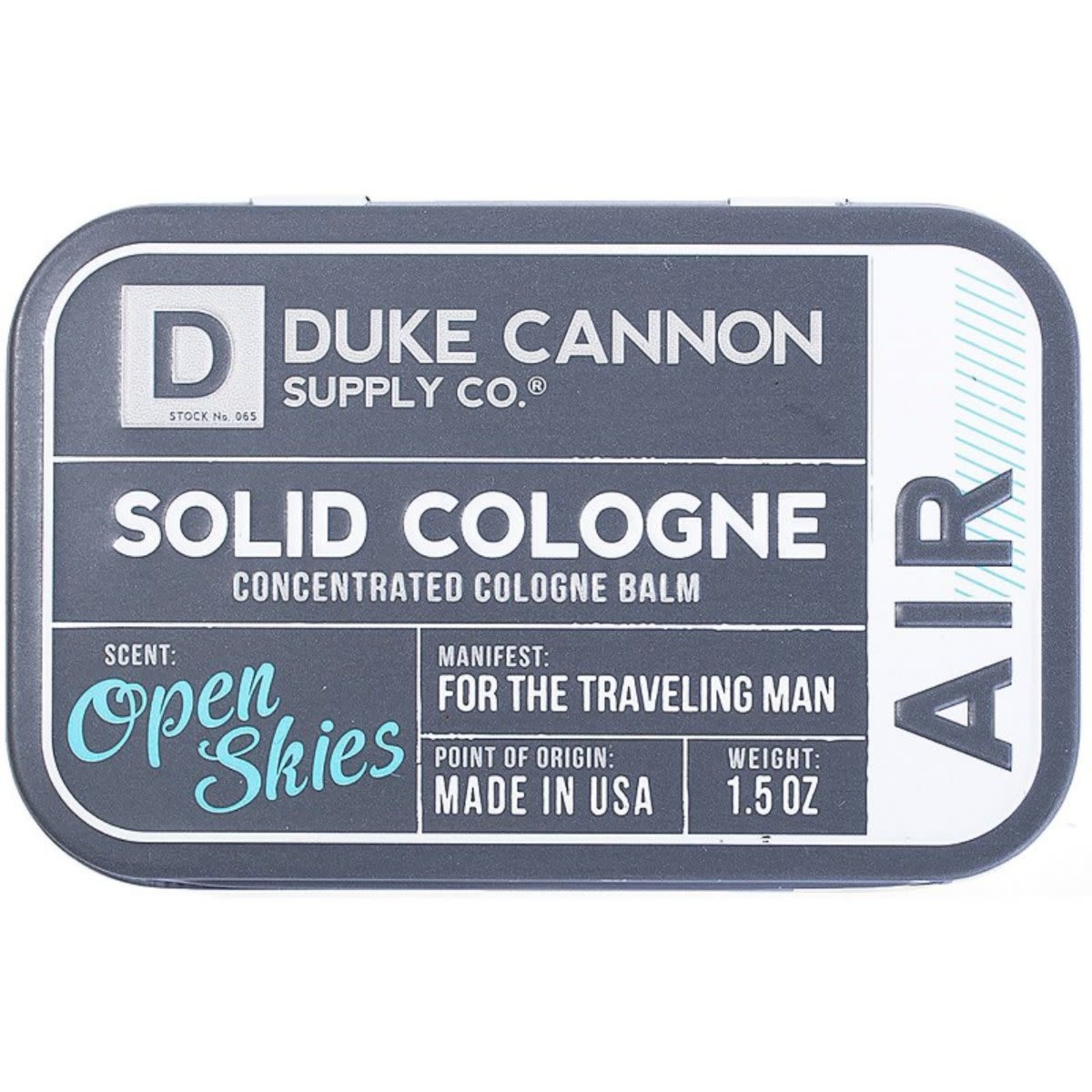 Duke Cannon SolidCologneAir loading=