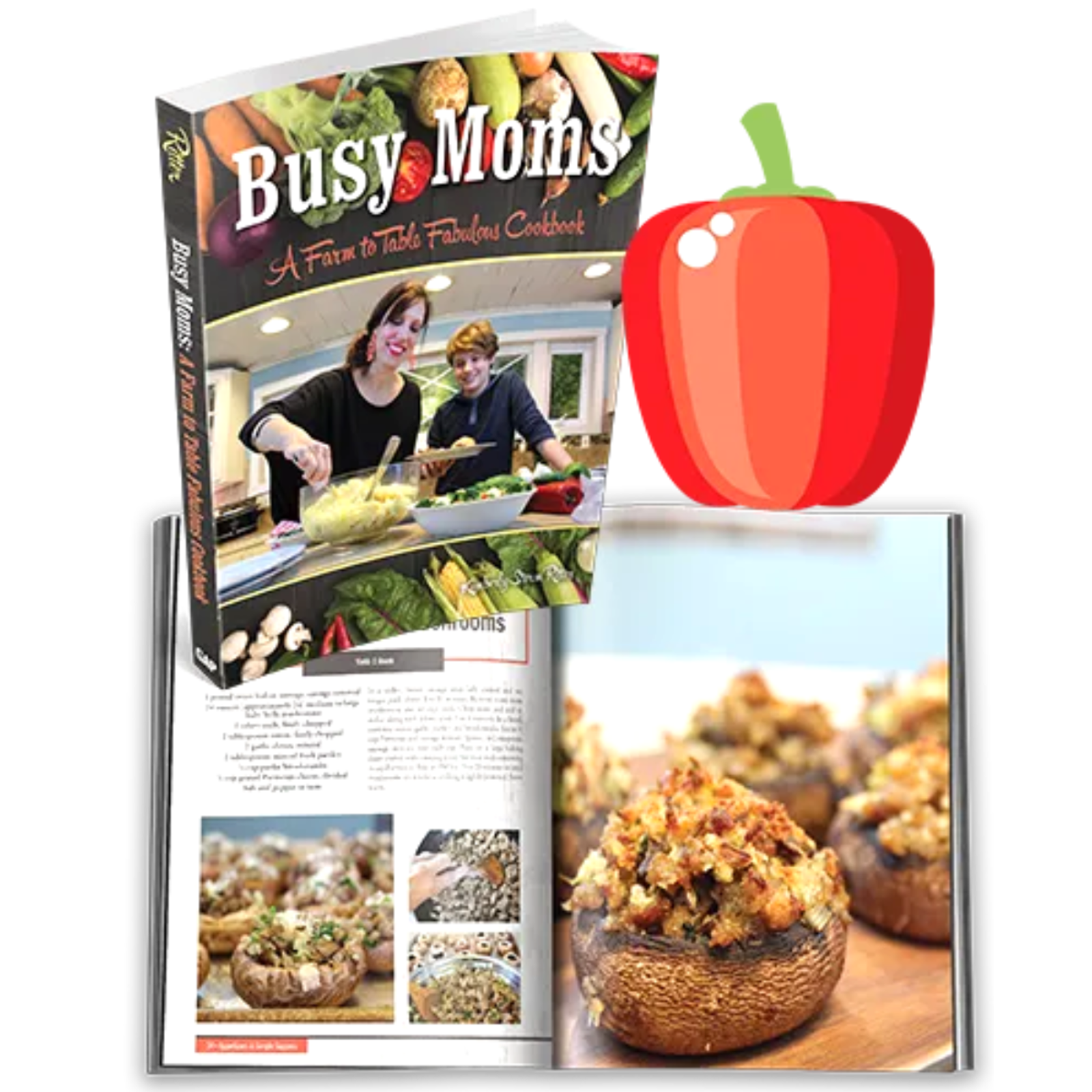 Great American Publishers Busy Moms Cookbook loading=