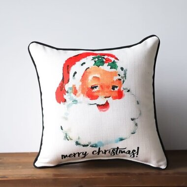 Little Birdie VINTAGE SANTA PILLOW    CHR0007P