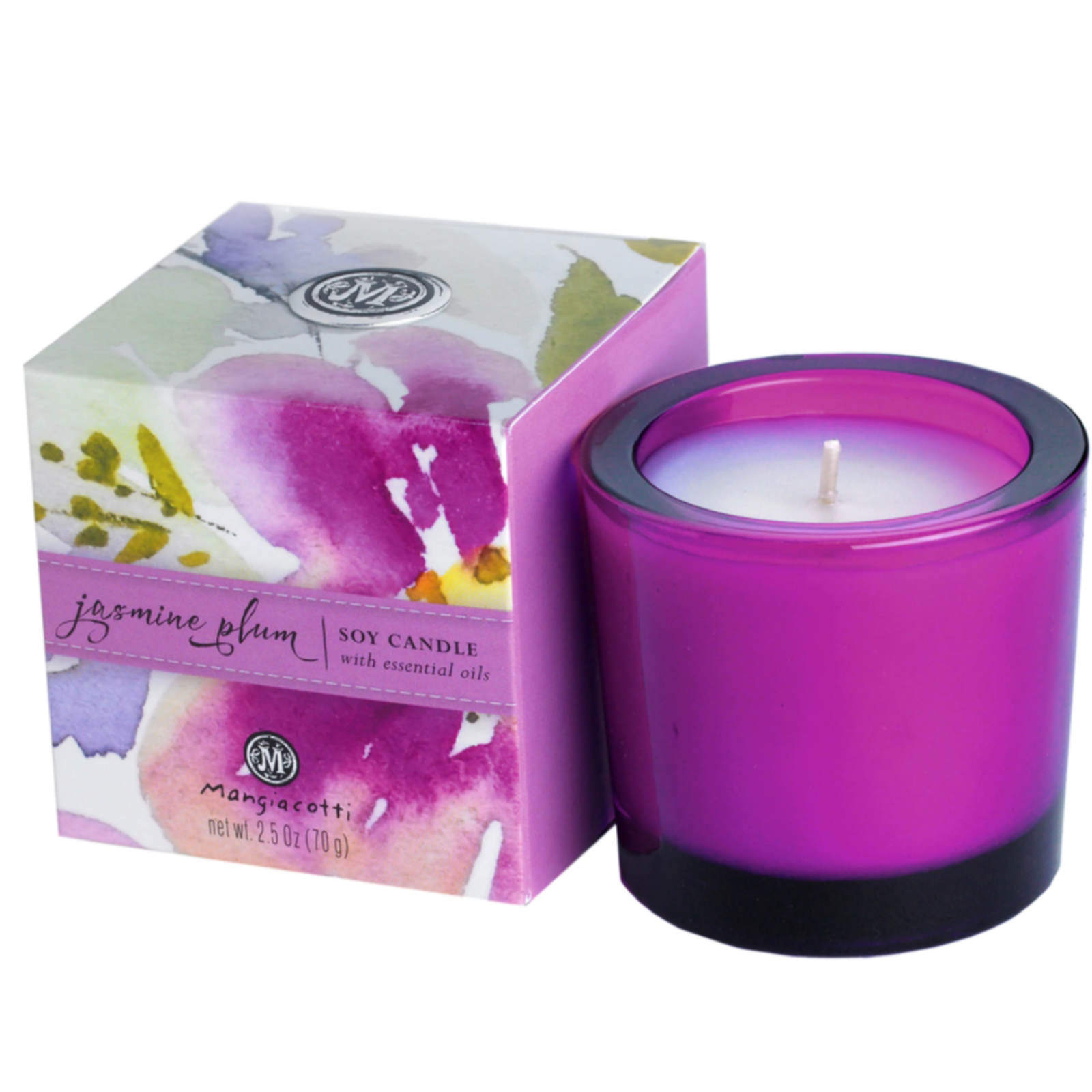 Mangiacotti Jasmine Soy  Candle   20 hrs burn time   2703 loading=