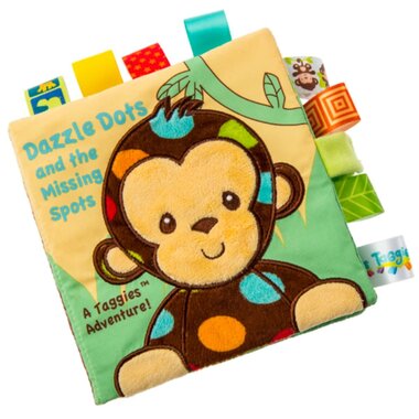 Mary Meyer TaggiesDazzle Dots Monkey Soft Book 40100
