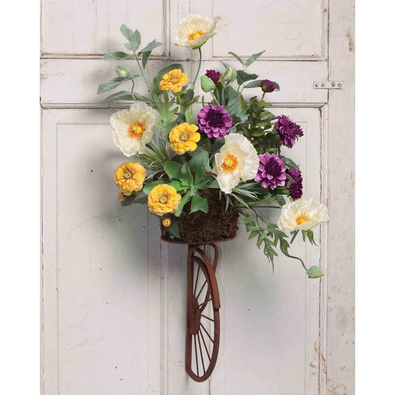 Meravic RusticWallBicycleW/Basket loading=