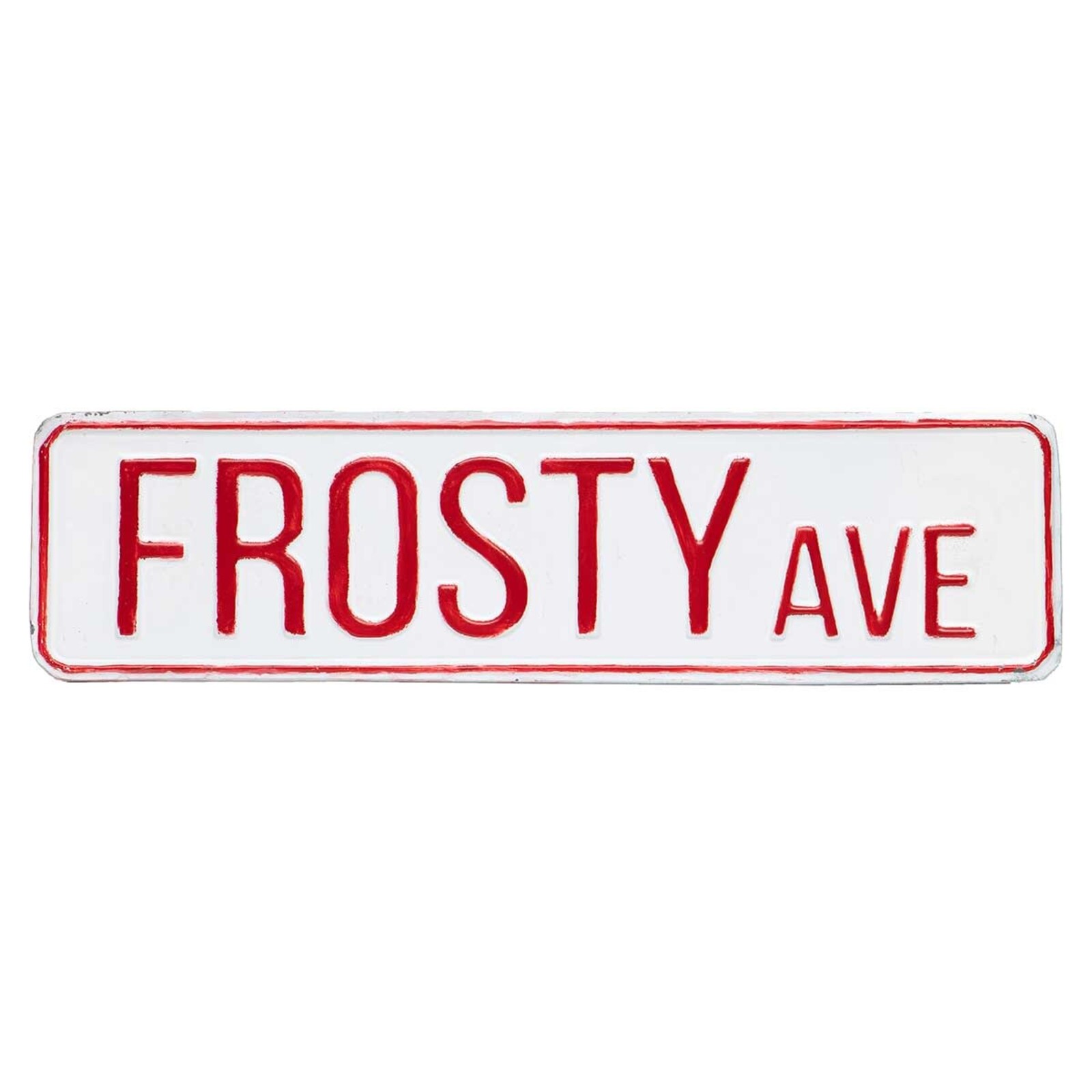 Meravic Frosty Ave. Sign loading=