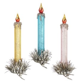 RAZ Imports Inc. 6.5" CLIP-ON CANDLE ORNAMENT     4120858