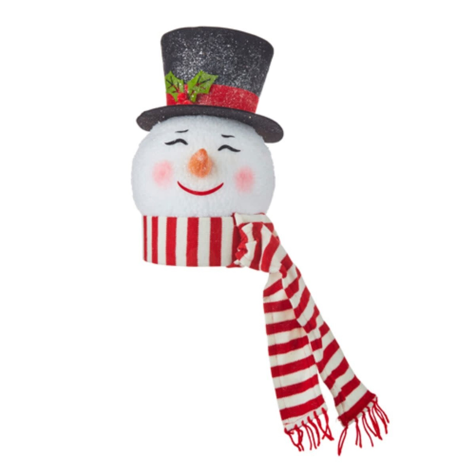 RAZ Imports Inc. 13.5" Snowman Head Tree Topper loading=