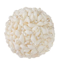 RAZ Imports Inc. 4.75" SEASHELL BALL ORNAMENT      4032020