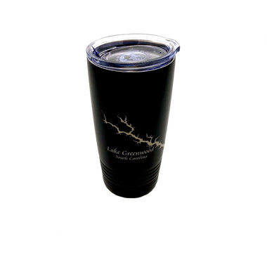 Custom Crafted Silhouettes LakeGreenwood Insulated Tumbler