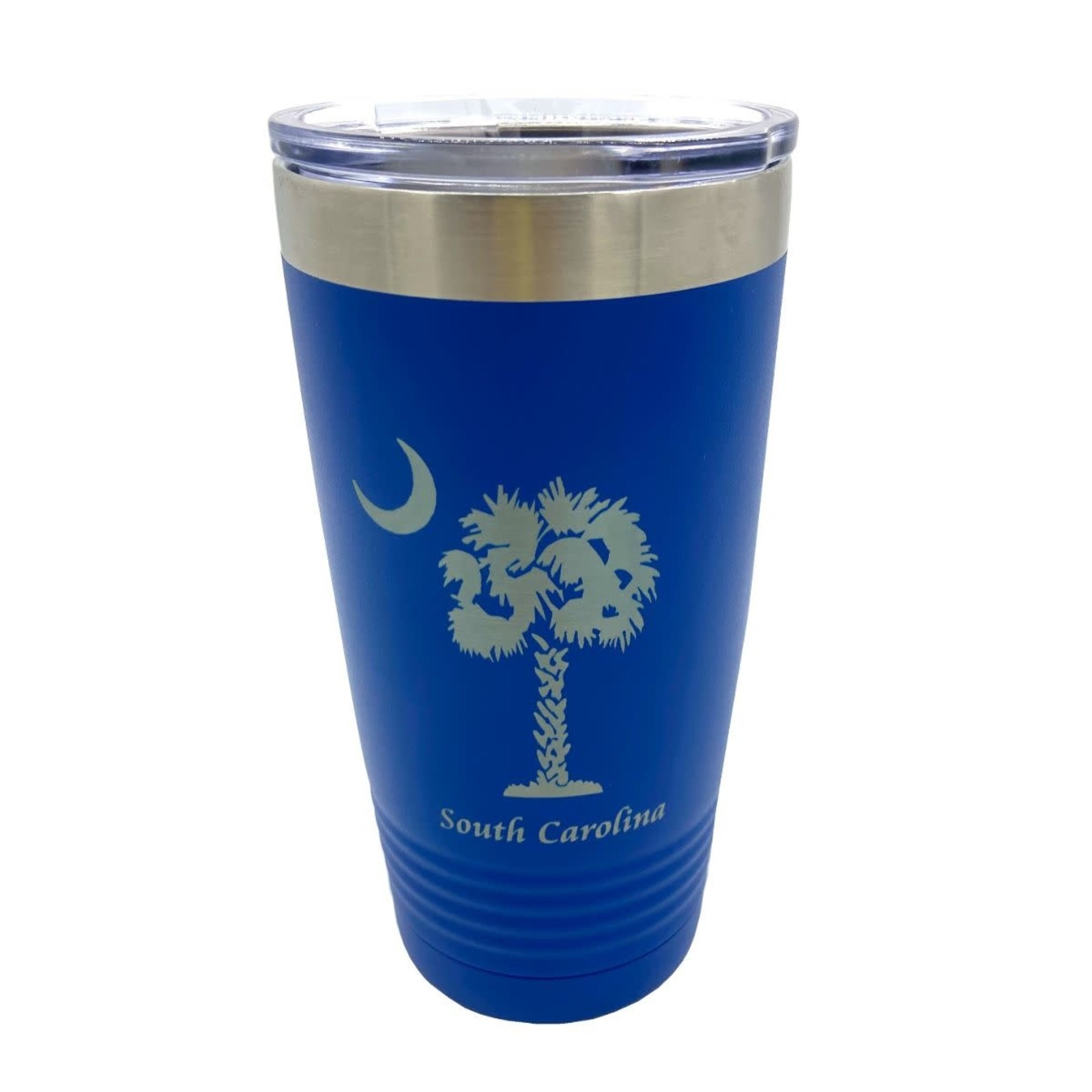 Custom Crafted Silhouettes PalmettoTreeInsulated Tumbler loading=
