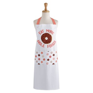 Design Imports DII Hole Foods Donuts Printed Apron  750529