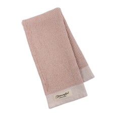 Design Imports DII Pink Quartz Washed Waffle Dishtowel    751102