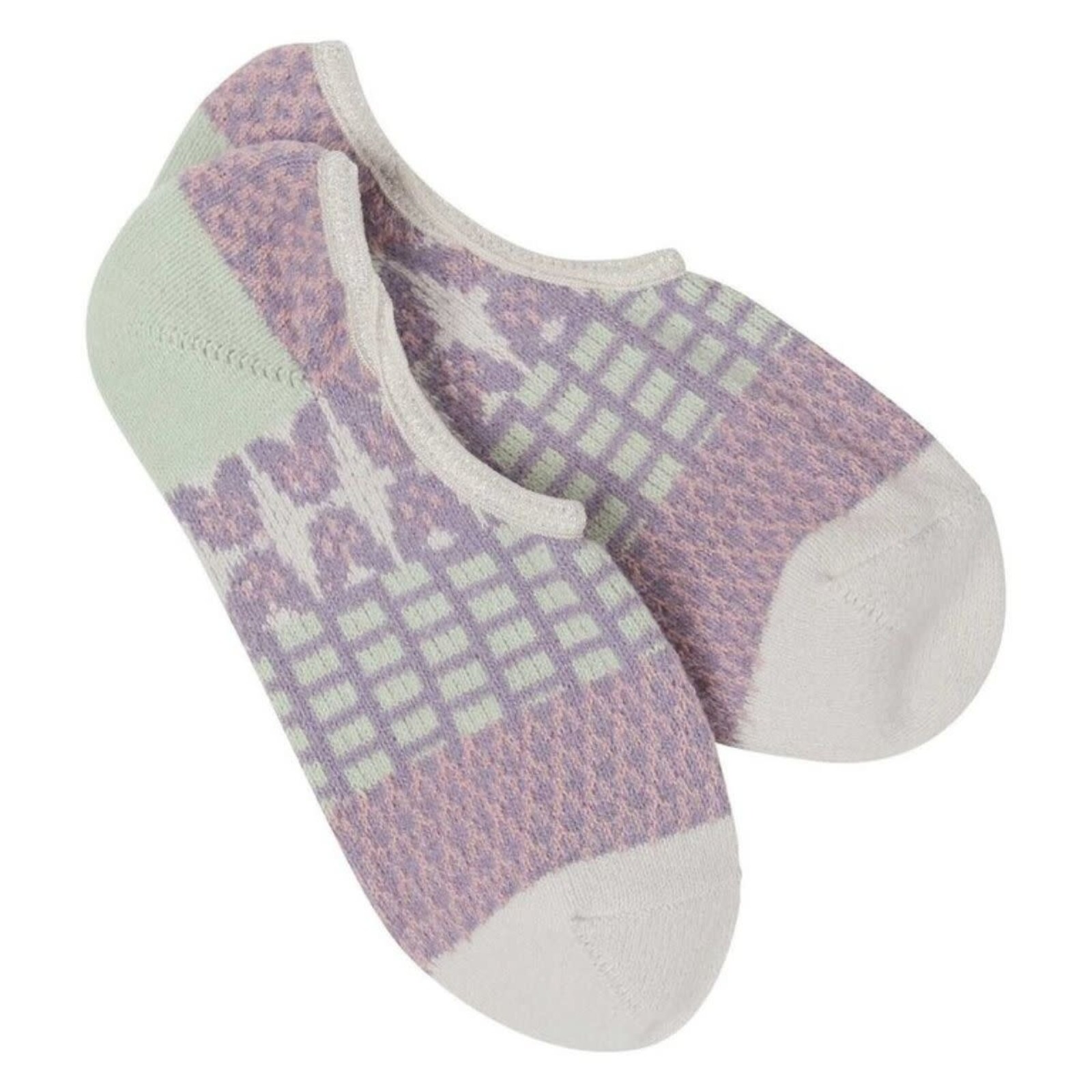 World's Softest GALLERY FOOTSIE Sock WS66604 loading=